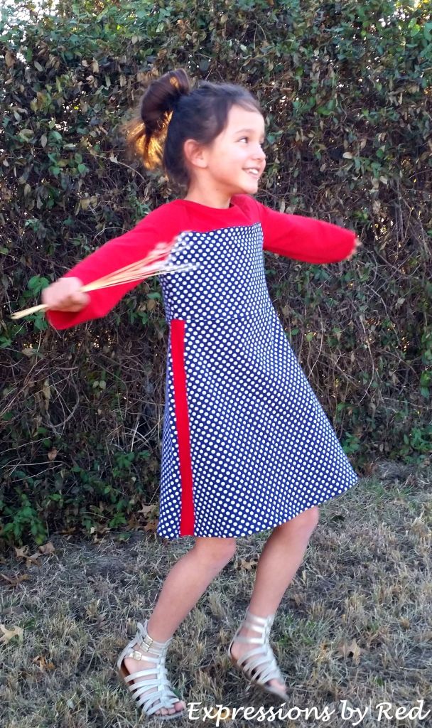 Lots of twirling is mandatory with this fun dress!